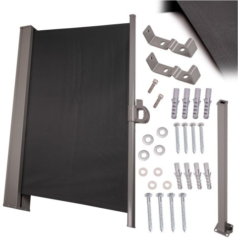 Markiza boczna tarasowa LUARO parawan zwijana 160 x 300 cm