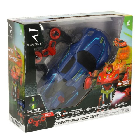 Transformer Revolt TRANSFORMING ROBOT RACER niebie