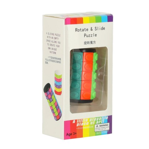 Układanka logiczna łamigłówka walec obrotowy M