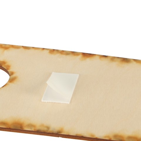 Miarka wzrostu żyrafa drewniana 125 cm żółta + tablica kredowa 32 x 44 cm