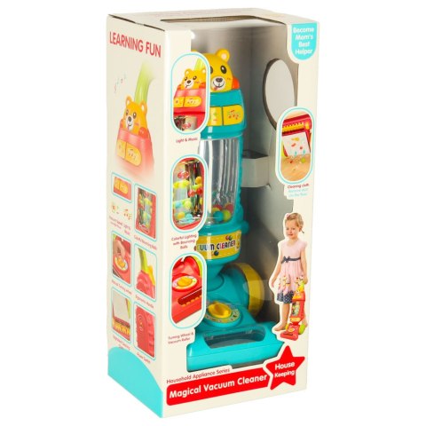 Odkurzacz dla dzieci pionowy interaktywny z dźwiękiem 46cm