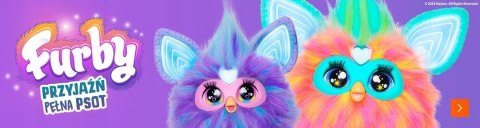 FURBY 2.0 Interaktywna niesamowita maskotka + ozdoby Hasbro wersja PL
