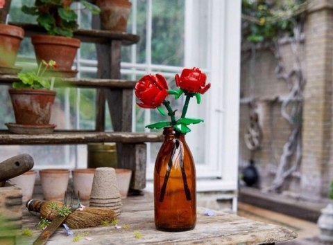 LEGO KWIATY OKOLICZNOŚCIOWE 40460 RÓŻE zestaw klocków, bukiet prezent