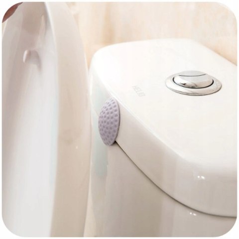 Odbojnik przyklejany stoper do drzwi 5 cm biały amortyzator