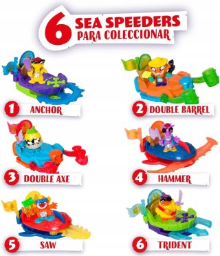 Piratix 2 łódka piracka seria Shark Treasure - Sea Speeder