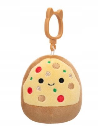 SQUISHMALLOWS original maskotka pluszak brelok pizza Chea 9cm