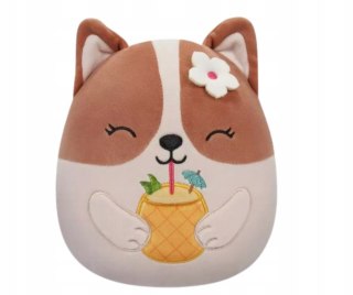 Squishmallows original Regina Pies Corgi Maskotka Pluszak do Przytulania