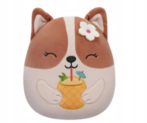 Squishmallows original Regina Pies Corgi Maskotka Pluszak do Przytulania
