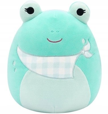 Squishmallows original maskotka pluszak żaba Novi 19cm