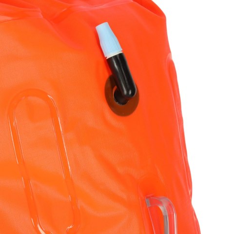 Bojka do pływania boja asekuracyjna ratunkowa pływacka kieszeń gwizdek 20l