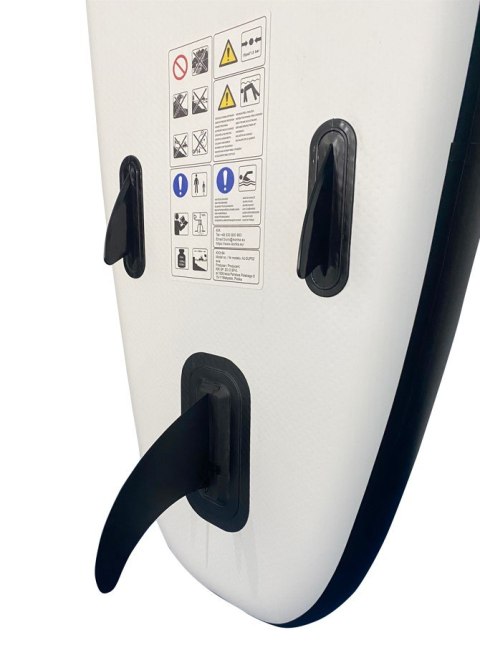 Deska SUP Suno Selva stand up paddle pompowana do pływania z akcesoriami wiosło zestaw 320 cm