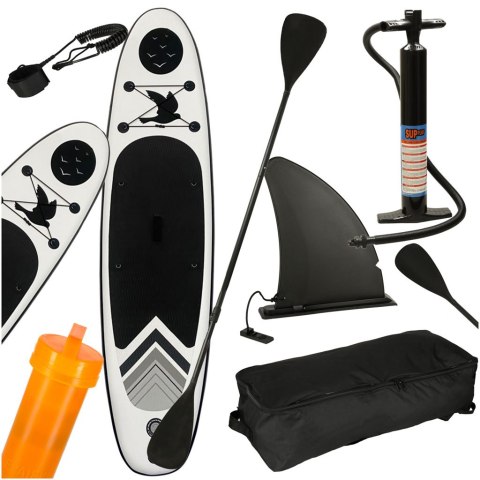 Deska SUP Suno Selva stand up paddle pompowana do pływania z akcesoriami wiosło zestaw 320 cm