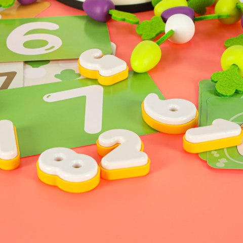 Gra planszowa zręcznościowa marchewkowe pole familijna gra dla dzieci