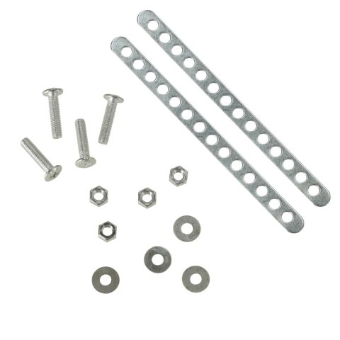 Koszyk na rower bagażnik metalowy czarny 25kg