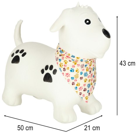 Skoczek gumowy dla dzieci do skakania piesek