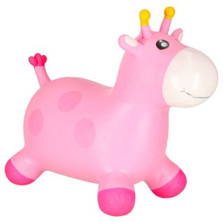 Skoczek gumowy dla dzieci do skakania żyrafa żyrafka