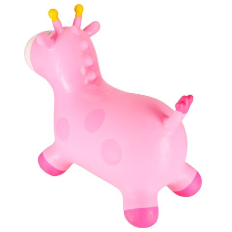 Skoczek gumowy dla dzieci do skakania żyrafa żyrafka