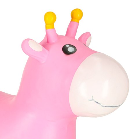 Skoczek gumowy dla dzieci do skakania żyrafa żyrafka