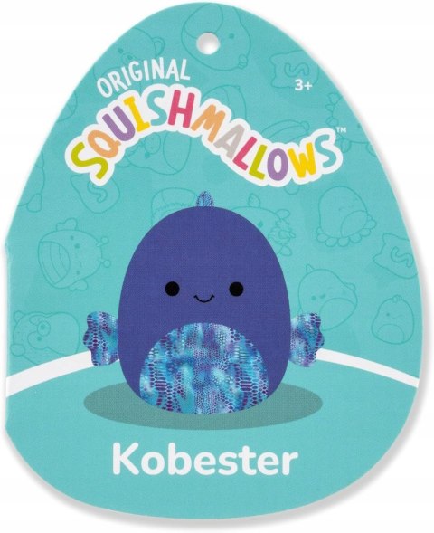 Squishmallows original maskotka pluszak ryba Kobester 19cm