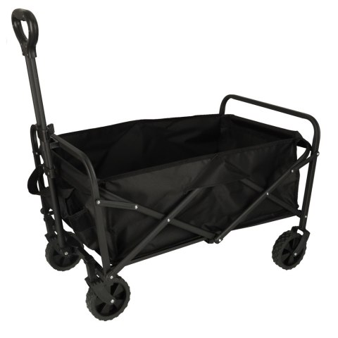 Wózek transportowy na zakupy plażowy składany turystyczny obracany 360 teleskopowy uchwyt