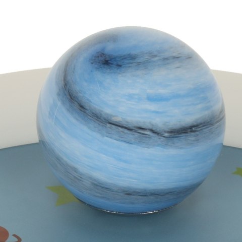 Lampa LED sufitowa plafon do pokoju dziecięcego ściemniana LUMELA + pilot astronauta