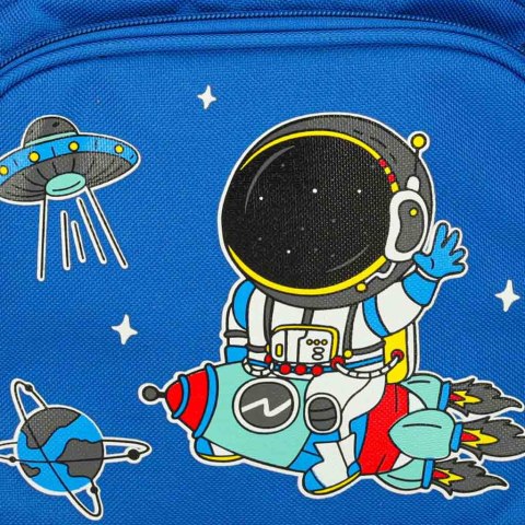 Plecak dla przedszkolaka szkolny dziecięcy astronauta 30x14x23cm