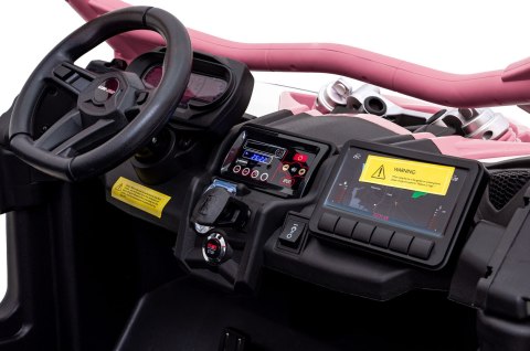 Pojazd Buggy Maverick Turbo RR STRONG Różowy