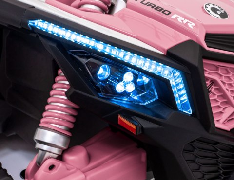 Pojazd Buggy Maverick Turbo RR STRONG Różowy