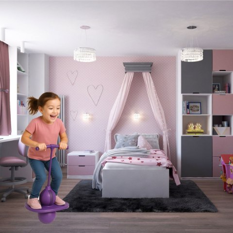 Skoczek dla dzieci pogo równowaga jumper fioletowy