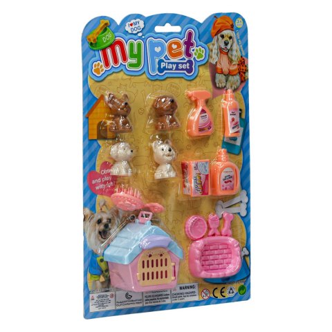 Zestaw SPA dla zwierząt mini piesek dla dzieci