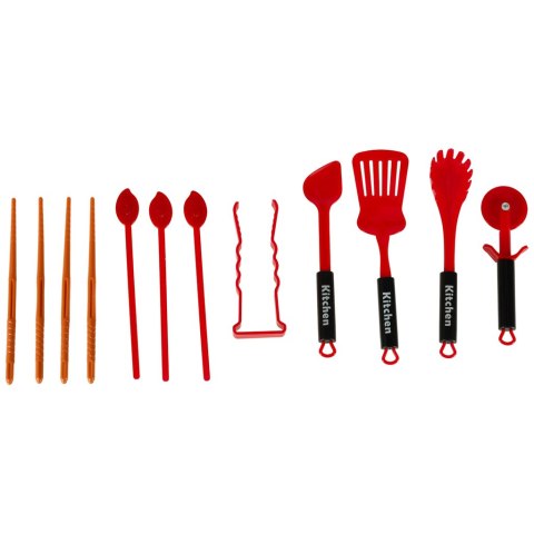 Zestaw akcesoriów kuchennych garnki naczynia 35szt