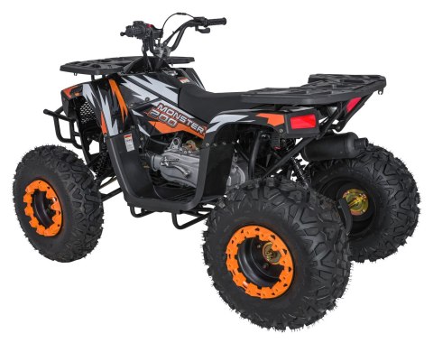 Pojazd Quad Spalinowy 200CC MONSTER Pomarańczowy