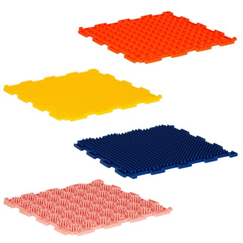 Mata sensoryczne puzzle montessori do masażu stóp 8 elementów