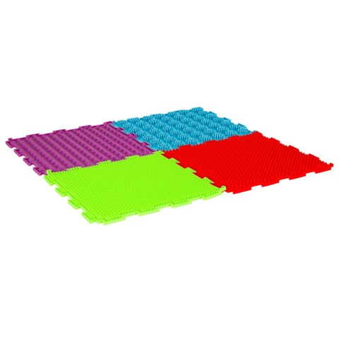 Mata sensoryczne puzzle montessori do masażu stóp 8 elementów