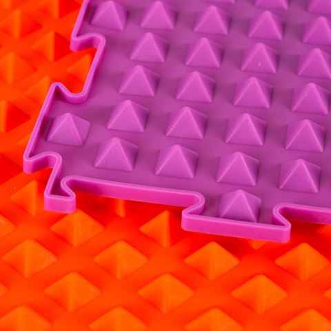 Mata sensoryczne puzzle montessori do masażu stóp 8 elementów