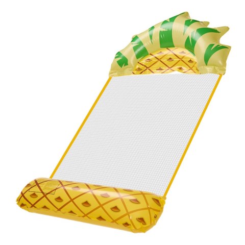 Materac dmuchany plażowy hamak wodny leżak fotel krzesło do pływania basenu ananas