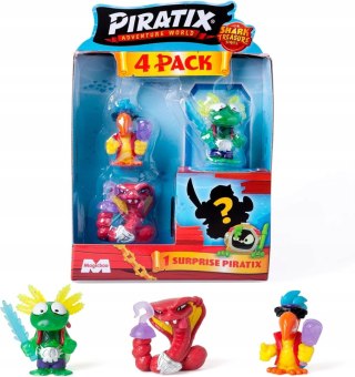 Piratix 2 figurki piratów 4-pak seria 2 Shark Treasure piraci