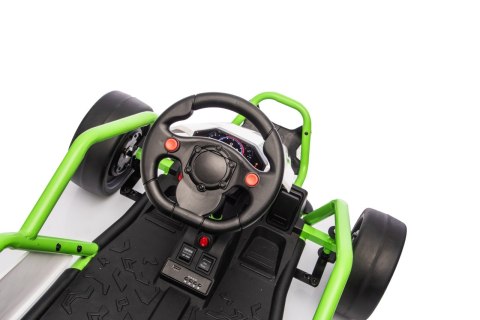 Pojazd Gokart TORNADO z Funkcją Driftu Zielony