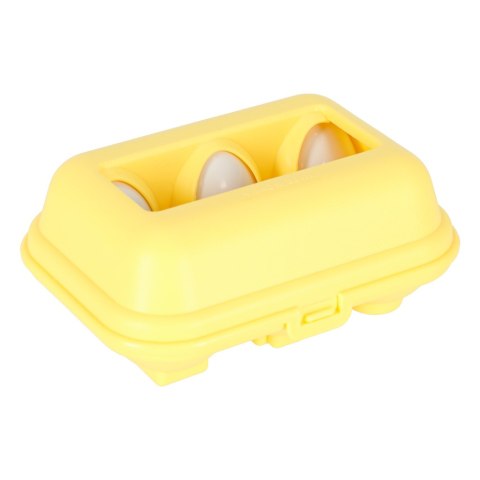 Układanka edukacyjna sorter dopasuj kształty jajka montessori owoce warzywa 6szt