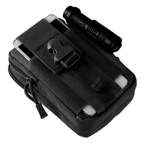 Saszetka nerka taktyczna do paska dwie komory survival