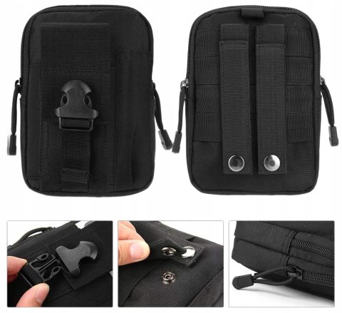 Saszetka nerka taktyczna do paska dwie komory survival