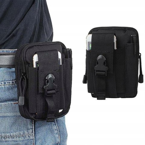 Saszetka nerka taktyczna do paska dwie komory survival