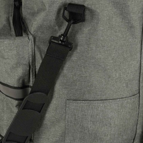 Wózek torba na zakupy na kółkach ze stelażem 100cm szary