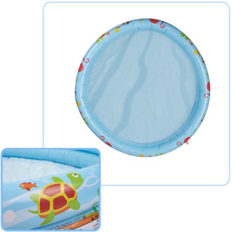 Basen dla malucha zestaw piłka kółko brodzik 122cm 2-4 lata BESTWAY 51124