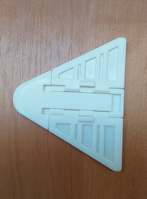 Zabezpieczenie motylek blokada do drzwi przesuwnych biały