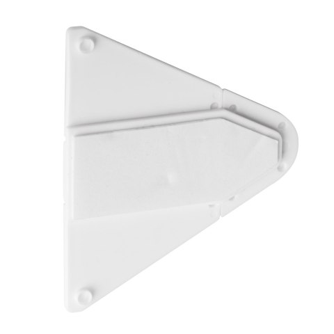 Zabezpieczenie motylek blokada do drzwi przesuwnych biały