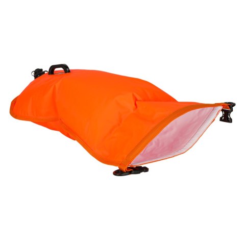 Bojka do pływania duża boja asekuracyjna ratunkowa pływacka kieszeń gwizdek 28l