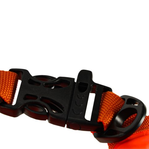 Bojka do pływania duża boja asekuracyjna ratunkowa pływacka kieszeń gwizdek 28l