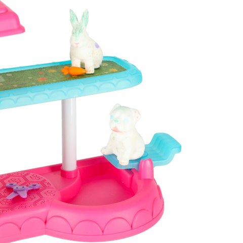 Hotel dla zwierząt domek spa dla psa kota zwierzątka akcesoria 26 elementów