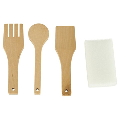 Kuchnia dla dzieci drewniana kran z wodą dźwięki światła 90cm